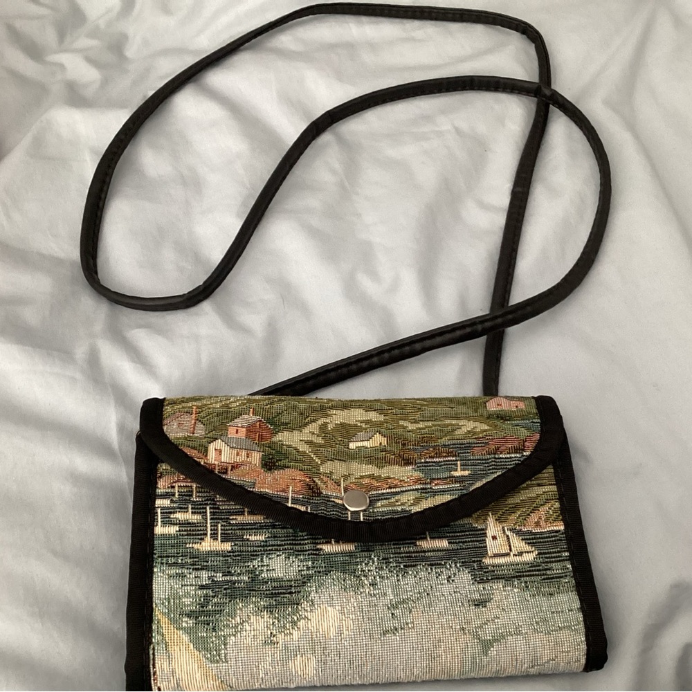 Scenic Tapestry Crossbody Bag